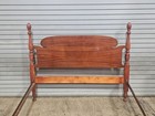 Carved Cherry Full Size Bedframe W Pineapple Finals