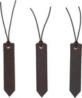 Leather Bookmarks Viking Page Markers For Book Reading Bookworm Readers Set Of 3