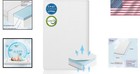 Baby Bassinet Mattress Gel Memory Foam Waterproof Cover Portable Playard