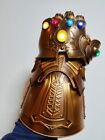 Movie Thanos Infinity Gauntlet Full Metal 1 1 Wearable Cosplay Led Armor Glove 