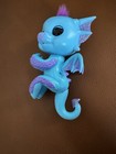 Fingerlings Blue Baby Dragon Toy Interactive Electronic Pet By Wowwee - Tara