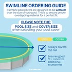 Swimline Hydrotools Silver King Winter Cover For 24 Ft Above Ground Round Pools