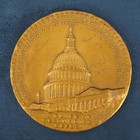 1983 Medallic Art Co  Capitol Building Bronze Medal - Free Shipping Usa