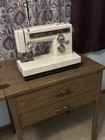 Vintage Sears Kenmore Sewing Machine Model   158 15511 Sn  0005433 With Pedal