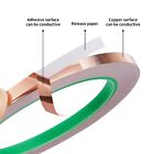 2pcs Copper Tape With Dual Side Conductive Adhesive  Copper Foil Tape  Copper Fo