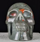 Bloodstone Skull Carving Crystal Big Large Gemstone Chakra