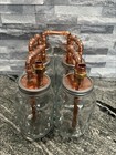 1 2    Tandem Mason Jar Thumpers For Wide Mouth Jars Six Way Distillation  A22