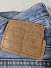 Vintage Levis 501 Button Fly Jeans Size 34x30 90s Light Blue Denim Made In Usa