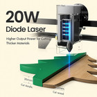 Longer 20w Laser Engraving Machine 20 Watt Laser Engraver Laser Cutter Used-c    