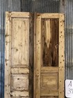 Antique French Double Doors  37x86  Raised Panel Doors  European Doors A281