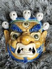 Ceramic Clay Hand Made Antique Mahagala Bhutanese Rare Original Mask Top Quailty
