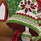 Bucilla Felt Christmas Stocking  Finished  3-d  18    Long