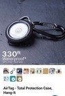 Catalyst Airtag Hang-it Case W  Carabiner Waterproof Ip68 Stealth Black New