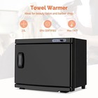 23l 2-in-1 Hot Towel Warmer Sterilizer   Ozone Towel Heating Cabinet Salon Spa