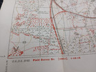 Ww1  enemy Organisation  Trench Map Featuring St  Souplet  Berty  Busigny Etc