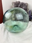 Japanese Glass Fishing Float 10    Round Buoy Ball Authentic Vntg