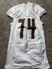 Texas State Bobcats Issued Game Worn Adidas Football Jersey  74 Sunbelt Xl