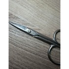 Millers Forge Sheffield England Embroidery Scissors 4 Inch Vintage Silver Tone