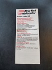 1982 New York Helicopter Schedule   Fares Pamphlet