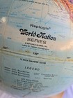 Replogle World Nation Series 12  Globe Le Roy M  Tolman Raised Ussr Usa Vtg 70s