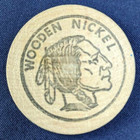 The Lane Drug Company 51st Anniversary Vintage Wooden Nickel