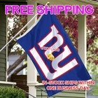 New York Giants 3x5 Ft Flag Banner Nfl Football Wall Decor Banner Free Shipping