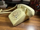 Vintage 1955 Bell System Made By Western Electric Rotary Desk Telephone Cream
