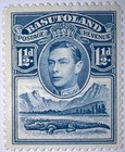 Travelstamps  1938 Basutoland Stamp Sg  20  1 1 2d Kgvi   Crocodile Mint Mogh