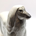 Afghan Hound Dog Figurine Vtg Porcelain Soviet Era Art Lomonosov  Ussr