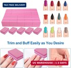 Nail Buffers  50 Pack   Mini Buffer Block Nail File For Acrylic Nails And Natura