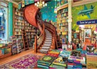 1000 Piece Puzzle Vintage Bookstore Maze Library Art Jigsaw Game For Adults