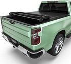 Soft Quad-fold Truck Bed Cover Fits For Chevy Silverado gmc Sierra 2500 3500 Hd