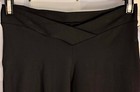 Gk Elite Dance Jazz Child Medium Black Tactel spandex V-waist Pants Sz Cm Nwt 