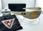 Oakley Gascan Si Desert Sand Tan W  Bronze Usa Icons Sunglasses 11-015 Oo9014