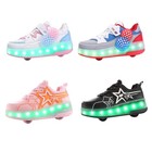 Retractable Roller Shoes   Girl Sneaker  Adjustable Roller Skates Suitable Fo   