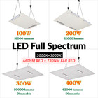 Led Grow Light Full Spectrum 100w 200w 300w 400w For Indoor Plant Veg Dimmable