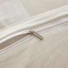 2pcs 100  Cotton Quilted Pillow Shams Embroidered Farmhouse Pillow Shams