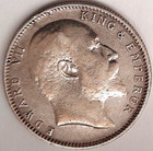1904 British India 1 Rupee Silver Coin King Edward Vii-circulated