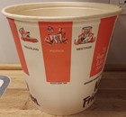 Original 1969 Kentucky Fried Chicken Bucket Colonel Sanders Kfc Ephemera 