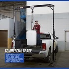 Strongway Push Trolley  4400-lb  Capacity  Fits 2-5 8in    8-5 8in w I-beam