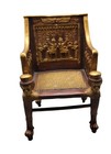 Throne Of Princess Sitamun Replica Exact Design Vintage Suumit Collection