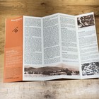 Vintage 1976 Shenandoah National Park Map Foldout Brochure Pamphlet Virginia
