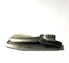 Boeing Vertol Rail Car Employee Tie Bar Clip Stainless Steel 1970 s Rare