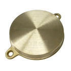  1 Pcs  Brass Copper Flat Round Ban Chien Kuih Bahulu Or Martabak Apam Balik Pan