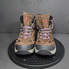 Vasque Breeze Iii Hiking Boots Youth Sz 6 Brown Black Ultra Dry Lace Up Botas