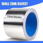 Aluminum Foil Tape  3 Inch X 65 Feet  3 9 Mil   Insulation Adhesive Metal