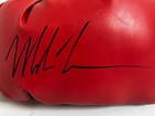 Mike Tyson Signed Everlast Red Boxing Glove W  Black Auto  iron Mike  - Psa