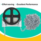26ft Garage Door Chain Hoist Opener Gear With Long Chain For Roll Up Doors