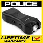 Police Stun Gun 618 Mini Rechargeable Led Flashlight Professional Black