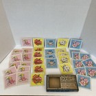 35 Vintage Coasters - Set Of 5 Different Patterns In Original Box
